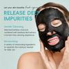 Bamboo Charcoal Mask with Hyaluronic Acid Deep Cleansing Long Lasting Moisturizing for Gentle Skin Care