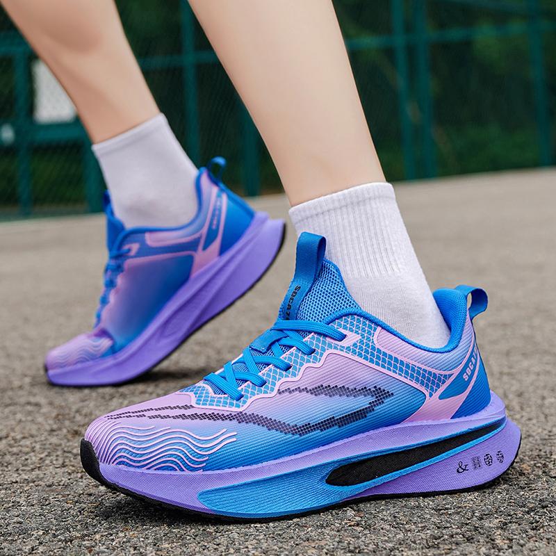NEW Running Shoes Carbon Board Speciality Stability Marathon Men Sports Breathable Lightweight Women's Comfortable Athletic Nonskid Training Sneakers