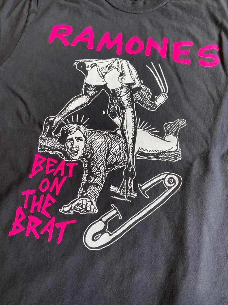 Ramones Beat On The Brat Хлопковая футболка в подарок фанату S-5XL Унисекс L