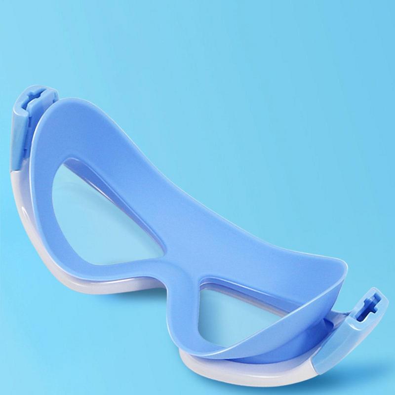 Toddler Swim Goggles Waterproof Anti-UV Kids Goggles No Leakage Design Silicone Comfortable Wide View Swim Glasses For Children