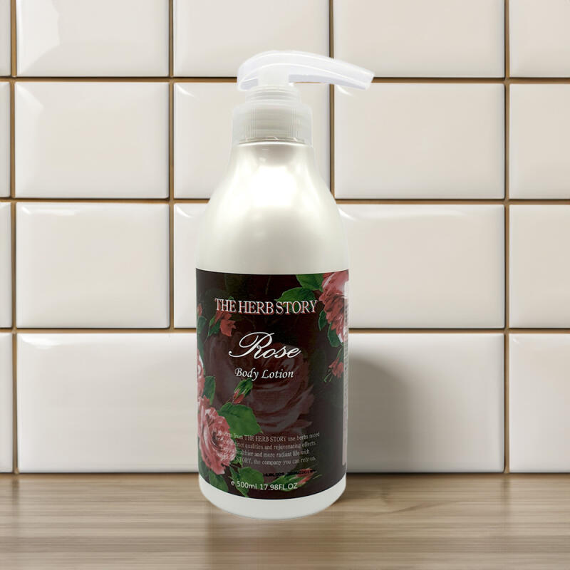 THE HERB STORY Feuchtigkeitsspendende Körperlotion Rose 500ml