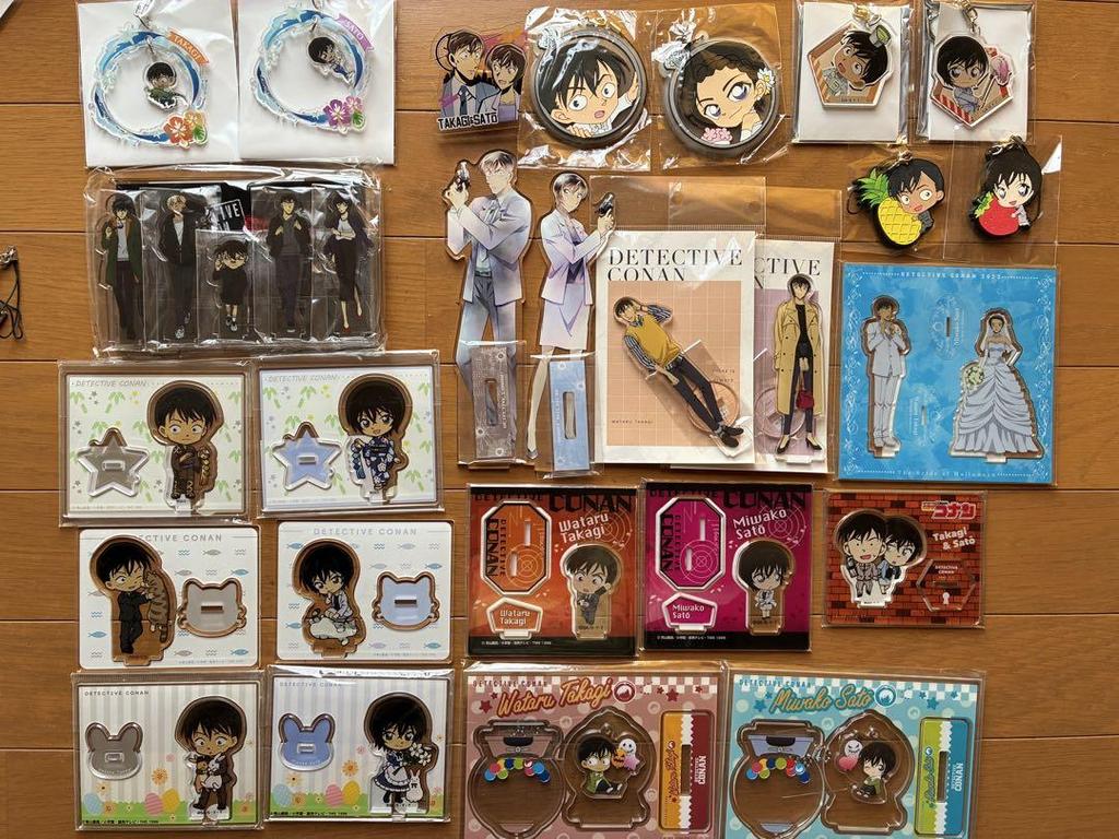 [USED] Detective Conan Wataru Takagi and Miwako Sato Goods Assortment