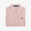 [G6000] Women'S Plain Fred Perry Shirt - Dusty Rose Pink/Navy Afpf2416000-U81