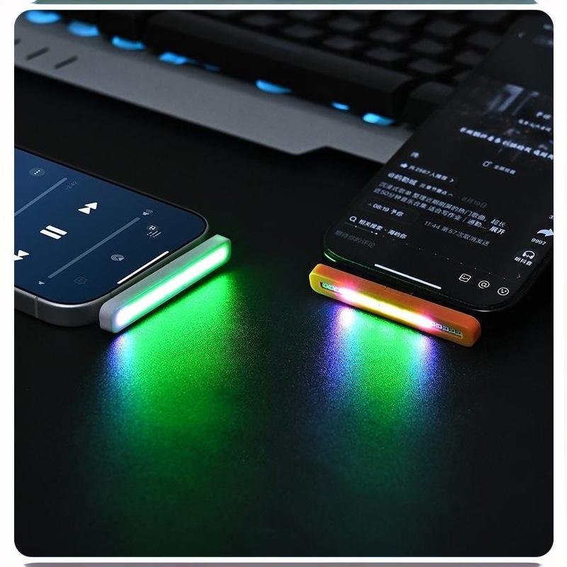 Voice Control Car Ambient Lighting Type-C Plug Play Rhythm Function LED Lights for Auto Interior Decor