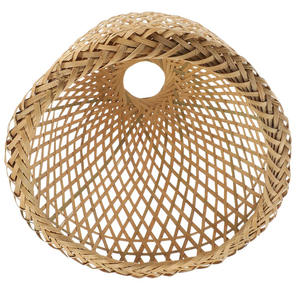 Bamboo Hanging Lamp Shade Pendant Ceiling Light Rattan Wicker Lampshade For Home Dining Japanese Restaurant Decoration