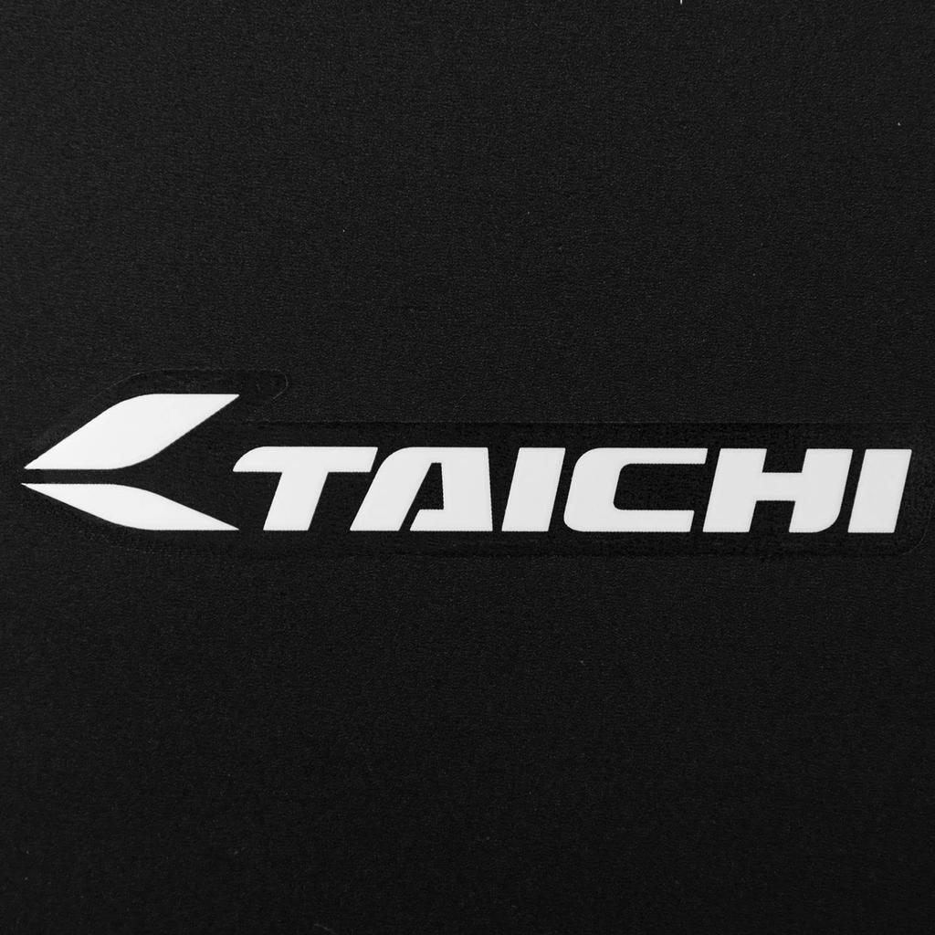 RS TAICHI Motorcycle Sticker Black/Silver Size: 5.5 x 3.0 inches (140 x 75 mm) RSW034