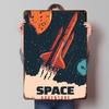 Travel To Space Poster Customized Vintage Metal Signs Wall Art Retro Tin Plaque for Bathroom Decor Modern Home Decoration Luxury
