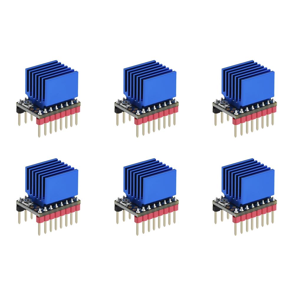 Driver de motor pas cu pas TMC2209 V2.0 Drivere de tip pas silențios Până la 256 de suport pentru subdiviziuni Modul Step/Dir și Uart pentru imprimante 3D