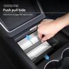For Tesla Model 3 Highland / Y Juniper / YL Center Console Armrest Storage Box Hidden Storage Box Car Interior Tuning Accessory