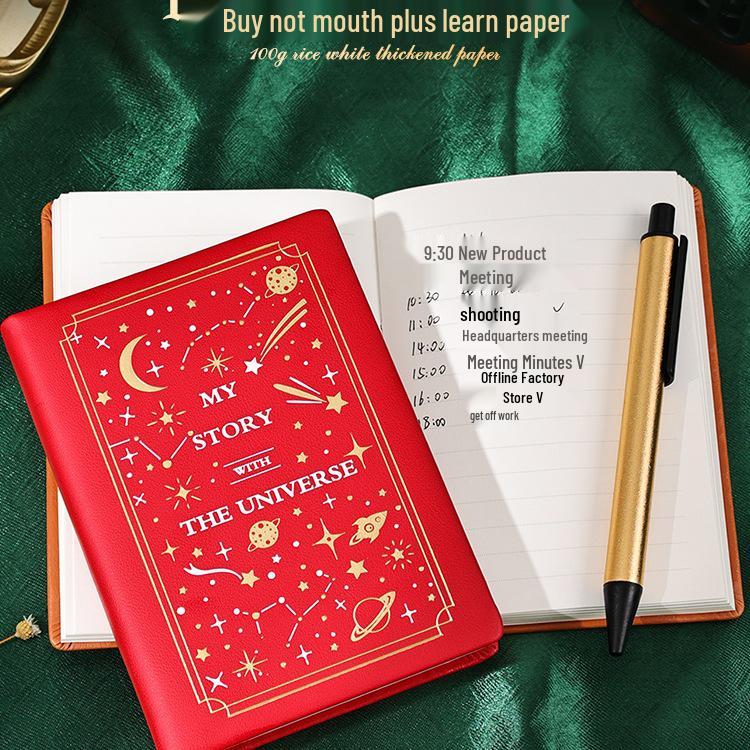 A7 Portable Mini Notebook - Thickened, Exquisite, Minimalist Pocket-Sized Handy Book for College Students