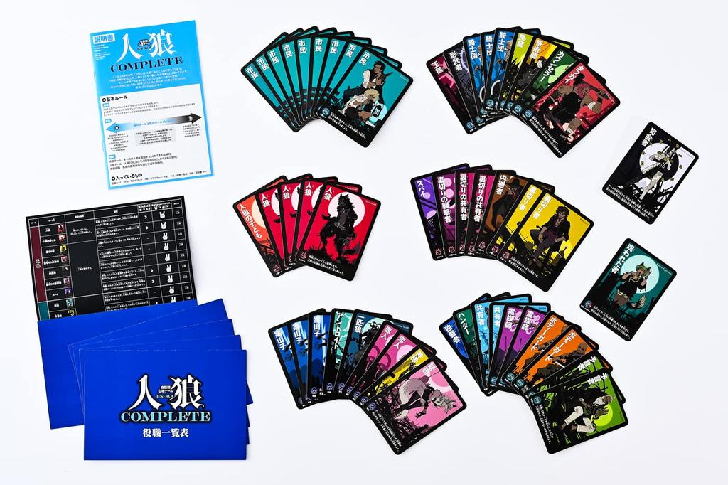 Gentosha Conversational Psychological Game Werewolf COMPLETE 479094