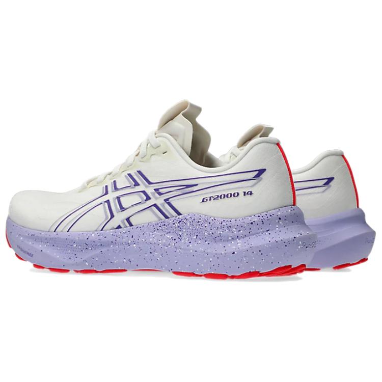 ASICS Women's GT-2000 14 TOKYO Running Shoes Cream Edo Purple 1012B914-500