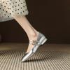 Women Shoes Retro Flat Mary Jane Ballet Shoes for Women Low Heeled Single Shoes Loafer Female Zapatos De Mujer 2024