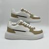 Trendy Korean-Style Breathable White Sneakers for Couples: Versatile, Comfortable, Thick-Soled Casual Sports Shoes