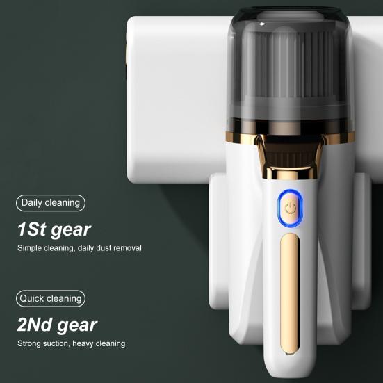 Vysavač na matrace Silné sání Vysokofrekvenční s rukojetí Vibrace Dobíjecí Bezdrátový vysavač na matrace