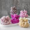 3D Rose Baby Angel Silicone Mold Handmade Aroma Candle Plaster Ornament Mould DIY Angel Home Decoration Crafts Making Molds