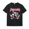 Aggretsuko Rocker Rage Tee Shirt Casual Custom Tops T Shirt New Design Cotton Women Top T-Shirts Plus Size 70905