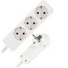 3-way Power Strip 2m White
