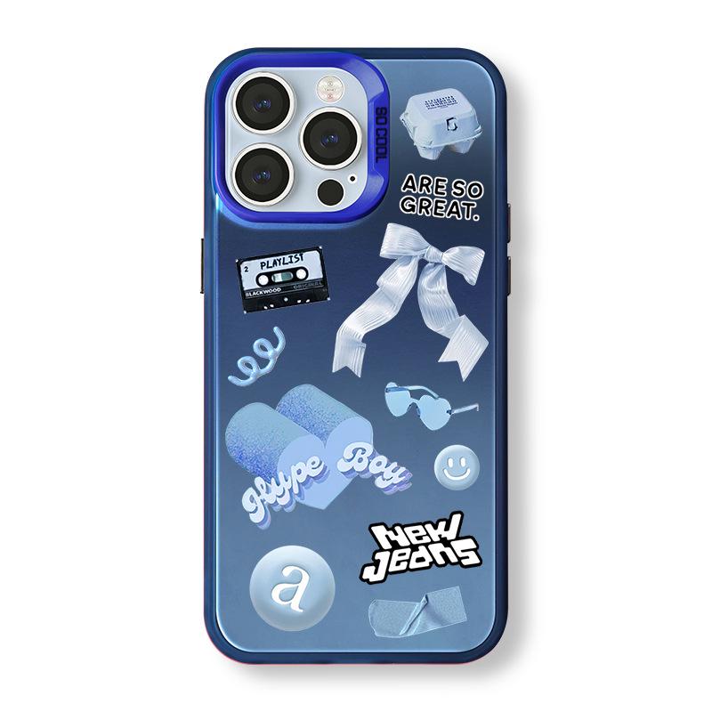 Apple iPhone 14 Pro Max Frosted Laser Case, Compatible with iPhone 14/13/12 Pro Max