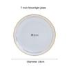 Ceramic Dinner Set Hotel Steak Spaghetti Flat Sum Minimalist Round Tableware