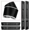 Peugeot Car Door Sill Carbon Sticker Auto Accessories For Peugeot 206 307 308 3008 207 208 407 408 508 2008 5008 301 106 107 205