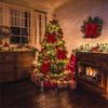 3Pcs Soft Velvety Fabric Bowknot Ornament Christmas Tree Bowknot Decoration For Mantels Wedding Festival Celebration