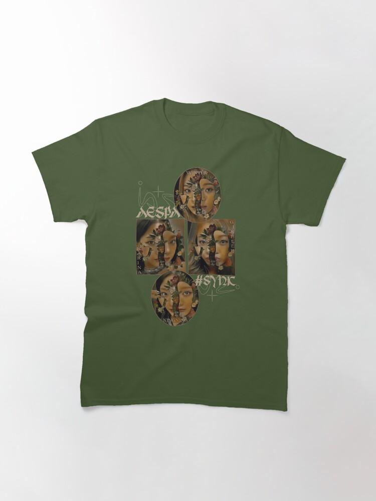 aespa Vintage Flowers Edit - K-Pop Merch Classic T-Shirt