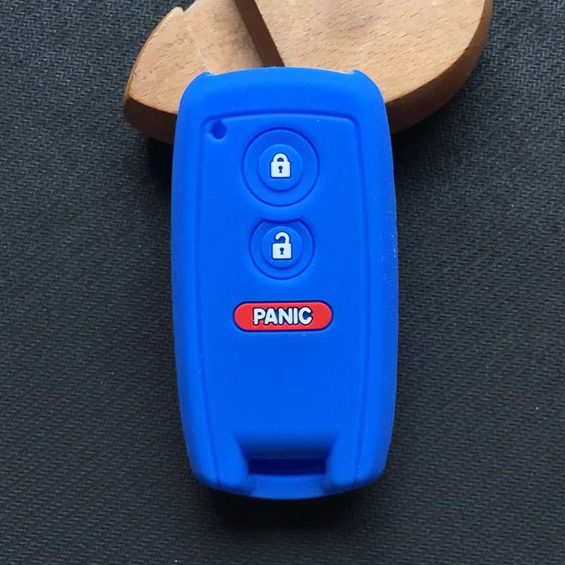 

силиконовый резиновый чехол для ключа автомобиля Для Suzuki SX4 XL7 Grand Vitara 2006-2012 Для Swift 2011 2012 2013 синий