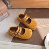 New Girls Leather Shoes Fashion Polka Dot Printed Kids Causal Ballet Shoes Versatile Children Princess School Flat Shoes