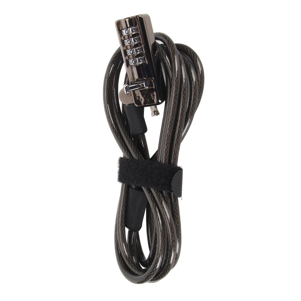 Laptop Lock 4 Digit Cipher Durable Portable Computer Security Cable with Lock for DELL