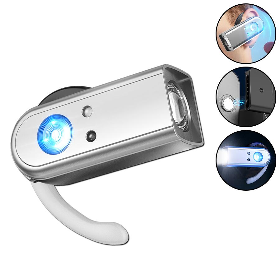 D2 LED Lightweight Headlamp Type-C Rechargeable Portable Ear Headlamp Magnetic Head Torch for Night Running Fishing and Cycling