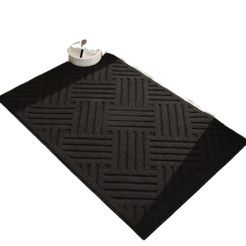 Wear-Resistant Retro Wabi-Sabi Living Room Carpet: Dirt-Resistant, Easy-Clean Entrance & Hallway Mat
