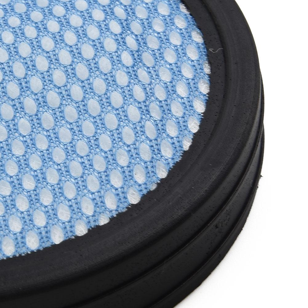 Cleaner Parts Cleaner Filter Reusable Round Washable Blue White
