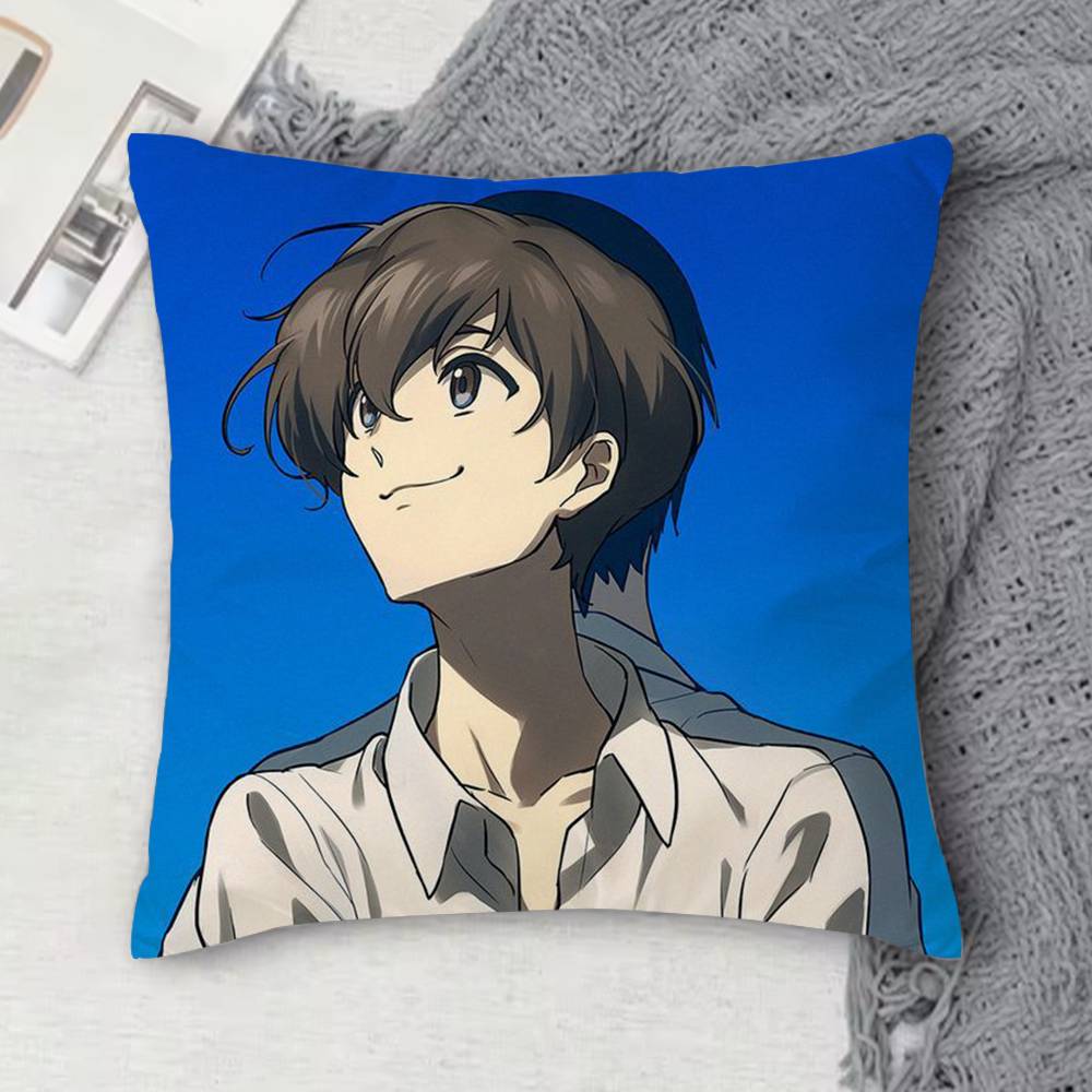 T-Terror In Resonance Double-Sided Printed Square Decorative Cushion Cover For Sofa Living Room Home Decor