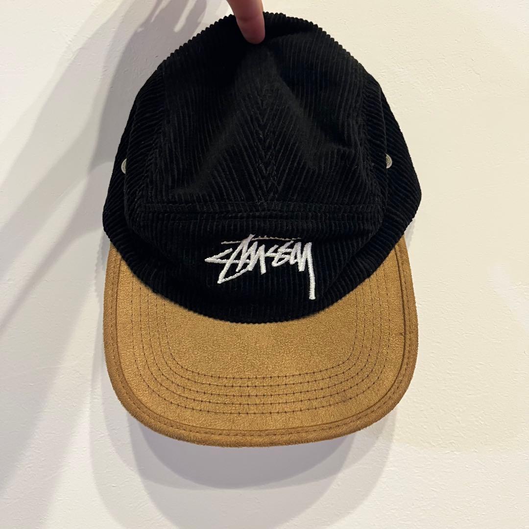 Used STUSSY corduroy cap