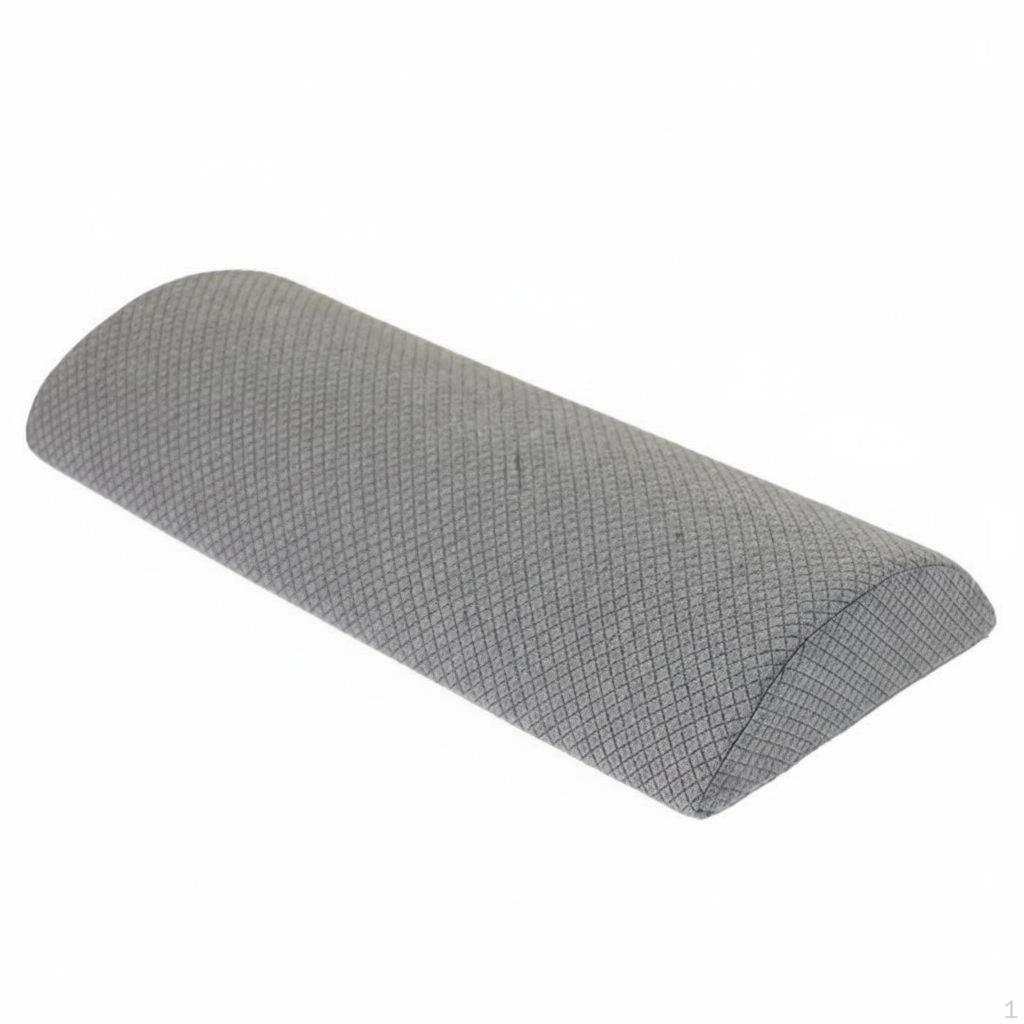 SemiCylindrical Bolster Pressure Relief Ergonomic Neck Pillow MultiFunctional Support