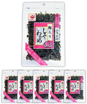 Uonoya Fischladen Furikake Shiso Wakame Ume 50g Packung