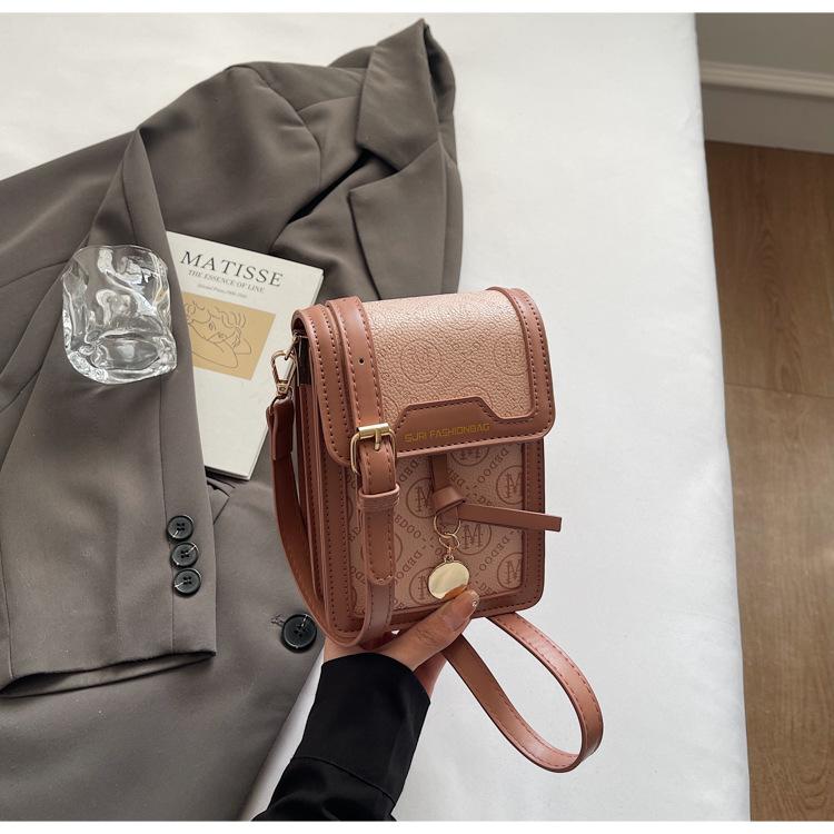 Fashion mini square bag women's new high-end versatile shoulder messenger bag mobile phone bag