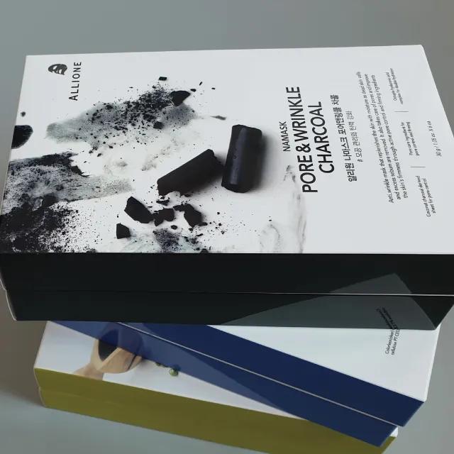 [30 sheets cross-set] Aliwon moisture soothing moisturizing mask pack 4 types planning set (mung bean/herb/charcoal/kombucha)
