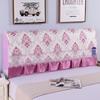 Stretchy Quilted Bed Head Cover With Lace Storage Wrinkle-resistant And All-inclusive