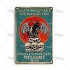Mfoever  Artisian Funny Pet Retro Metal Sign Salem Sanctuary Cat Vintage Decorative Tin Plate Bar Pub Club Home Man Cave Wall Decor