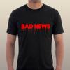 BAD NEWS T-shirt Four Horsemen Rock Apocalypse Music Comic Strip Tee Sillytees