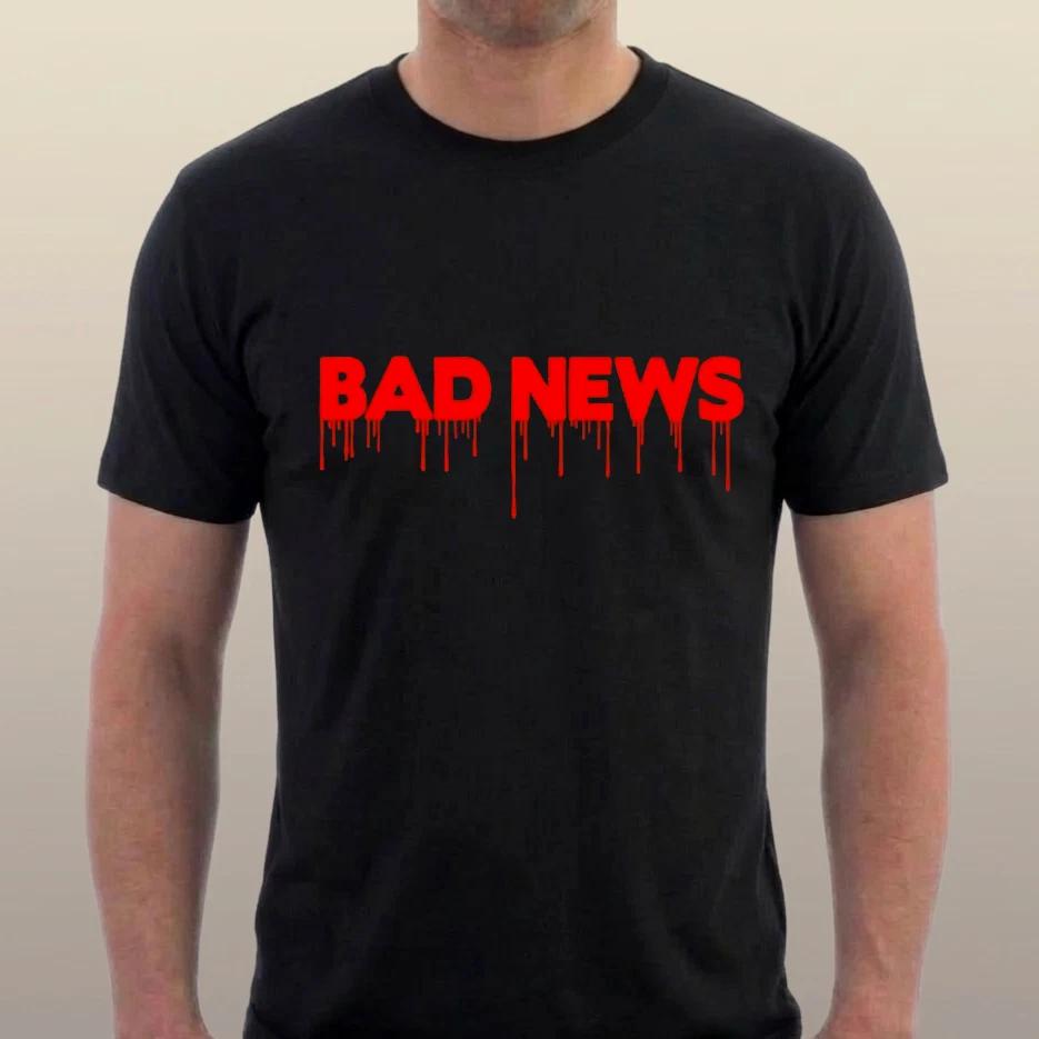 Футболка BAD NEWS Четыре всадника Апокалипсиса Рок Музыка Комикс СилиТиз XS