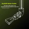 Universal Duckbill Nozzle Aquarium Filter Fish Tank Pump Rotating Water Outlet Pipe Connector Changed to Oxygen-Increasing Port