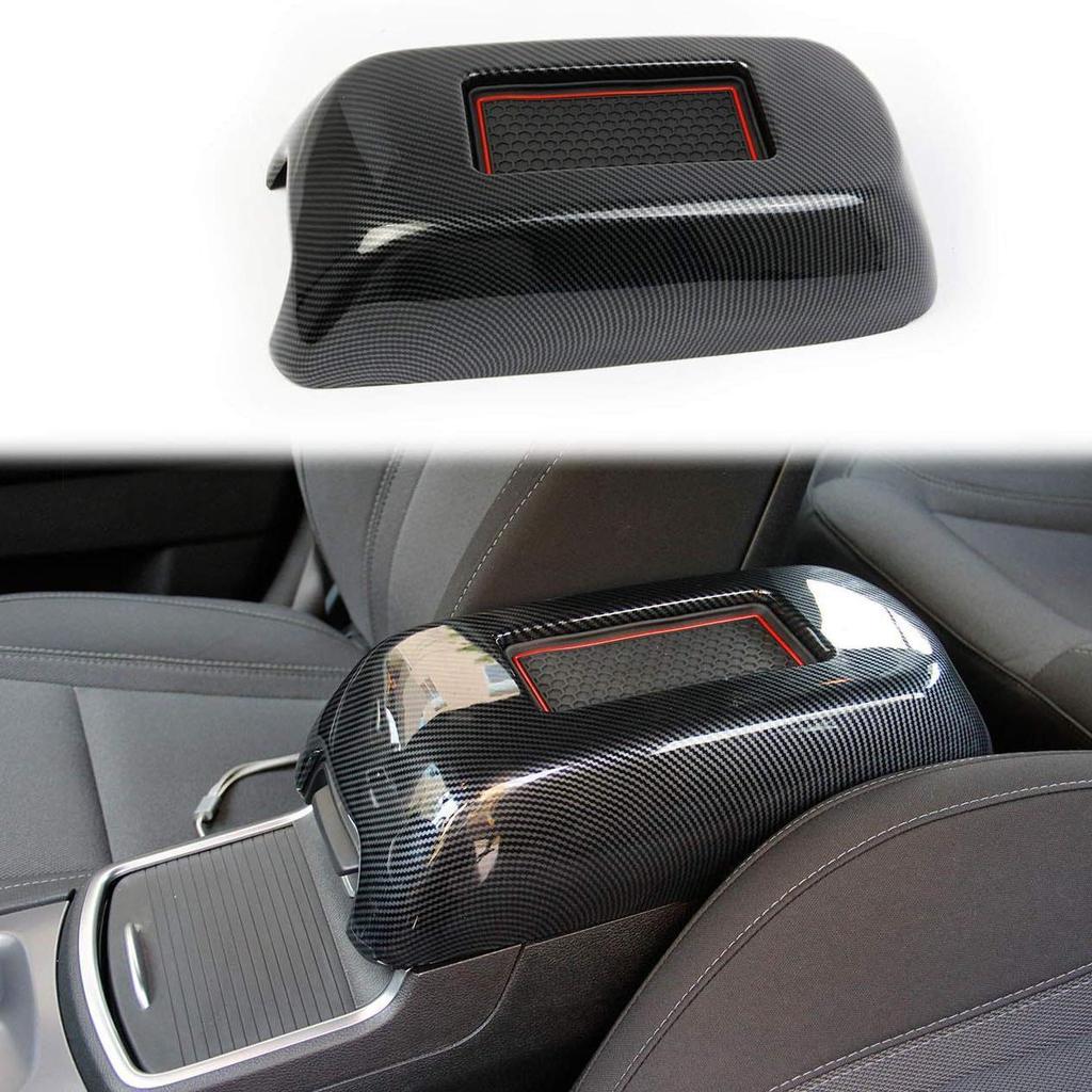 Carbon Fiber Armrest Cover for 16-21 Dodge Challenger/Charger