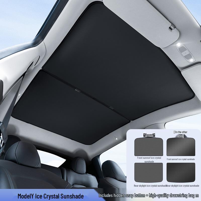 Tesla Model 3/Y/YL Sunroof Sunshade & Heat Insulation Visor