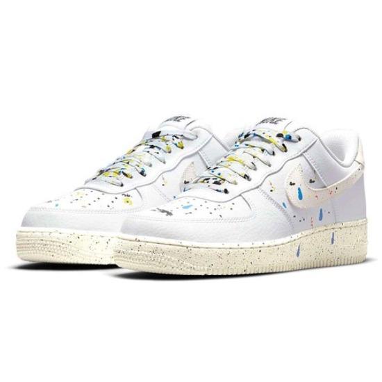 

Nike Air Force 1 Low 07 LV8 Paint Splatter White - CZ0339-100 EU 40.5 белый