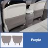 For ZEEKR 7X 2025+ Rear Seat Kick Protection Leather Cover Interior Upgrade Car Accessories 2PCS