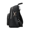 Oxford Cloth Casual Travel Backpack For Women With Large Capacity And Zipper Closure