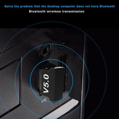Mini Bluetooth 5 Adaptér Audio Přijímač USB Bezdrátový Vysílač pro PC Notebook Sluchátka